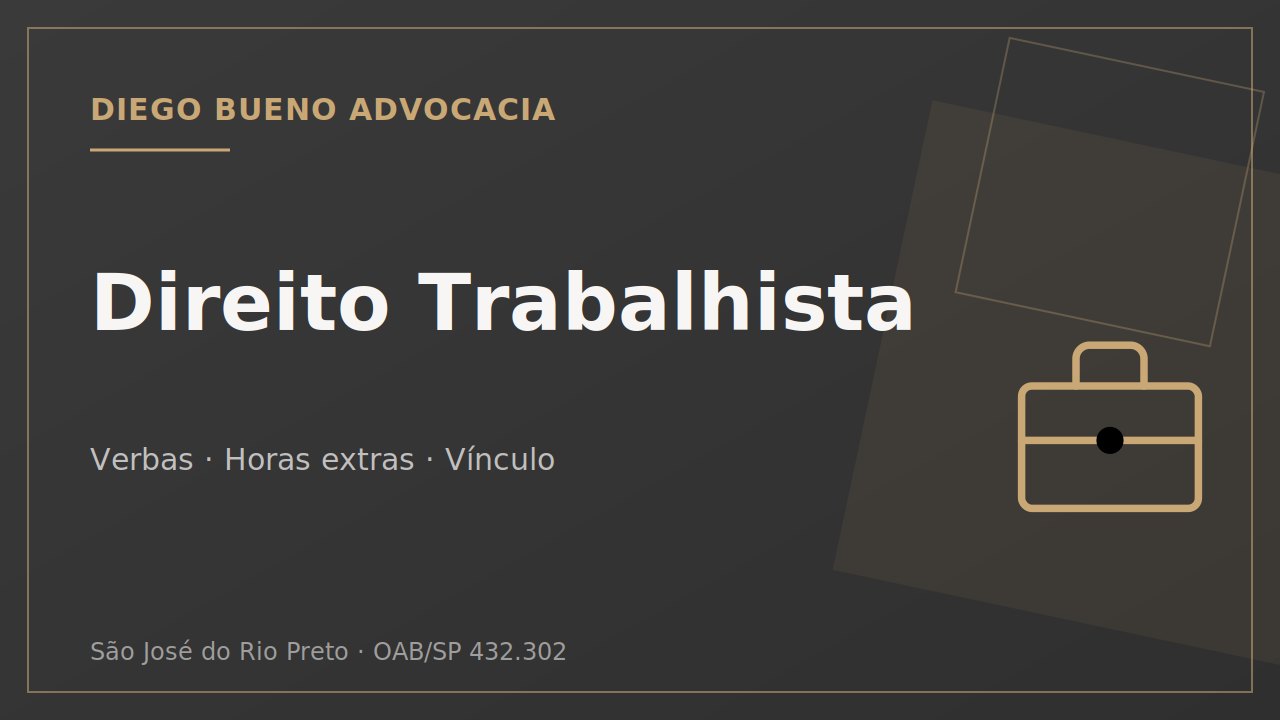 Advogado trabalhista em São José do Rio Preto