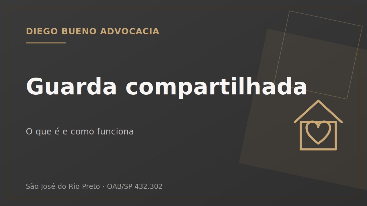 Guarda compartilhada: o que é e como funciona